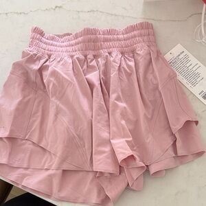 Lululemon Pink Women's Shake it Out Shorts